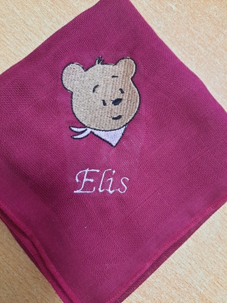 Windeltier Bärlibaby mit Halstuch